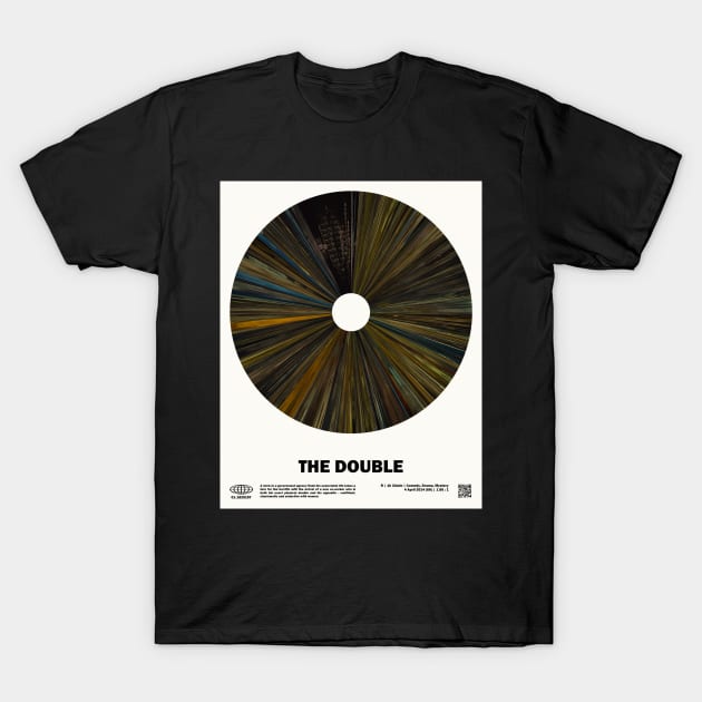 minimal_The Double Warp Barcode Movie T-Shirt by silver-light